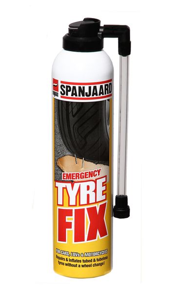 SPANJAARD Tyre Fix Emergency Tyre Inflator Spray 340ml